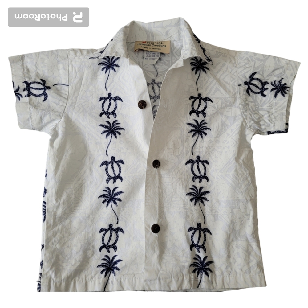 Royal Hawaiian Creations‎ Batik Cotton Shirt